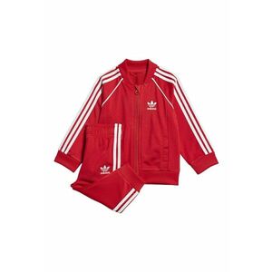 Trening cu imprimeu logo si talie elastica - Alb/Coral imagine