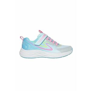 Pantofi sport cu velcro si aspect colorblock - pentru alergare Go Run - Albastru deschis imagine