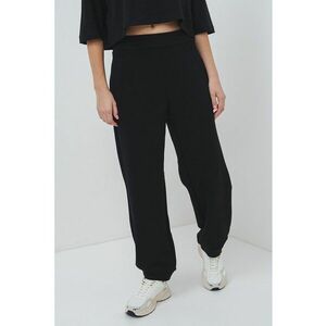 Pantaloni de trening cu buzunare laterale - Negru imagine
