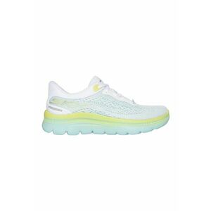 Pantofi sport slip-ins din plasa Summits Plus Light Speed - Alb/Verde lime imagine