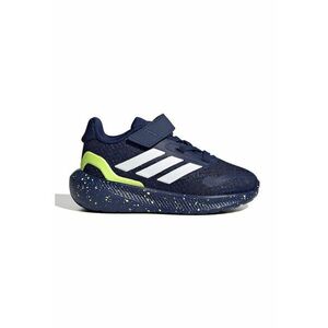 Pantofi sport Run Falcon 5 din material textil cu velcro - Alb/Galben/Bleumarin imagine