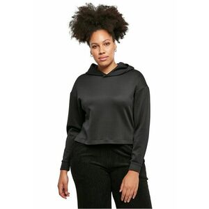 Hanorac uni cu maneci lungi - Negru imagine