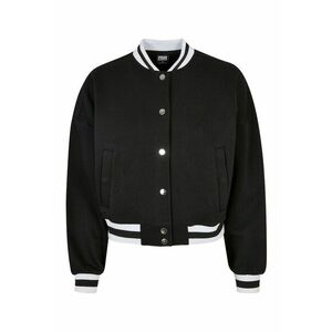 Jacheta bomber din amestec de bumbac - Alb/Negru imagine