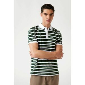 Tricou polo cu model in dungi imagine