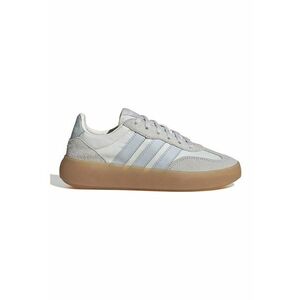 Pantofi sport Barreda Decode cu detalii din piele intoarsa - Alb/Albastru pal imagine