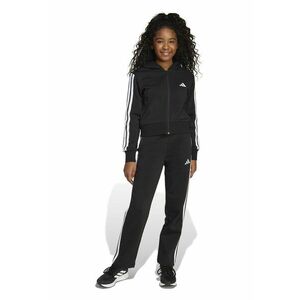 Trening din fleece cu logo - Alb/Negru imagine