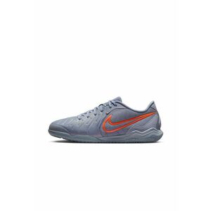 Pantofi Tiempo Legend 10 Academy IC de piele si material textil pentru fotbal - Albastru prafuit/Portocaliu deschis imagine