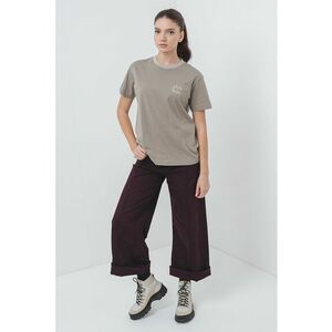 Tricou regular-fit cu logo - Kaki imagine