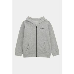 Hanorac cu fermoar si doua buzunare - Negru/Coral/Gri deschis melange imagine