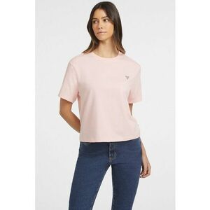 Tricou lejer din bumbac - Roz pal imagine