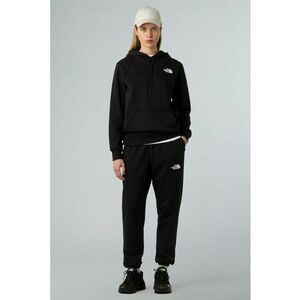 Hanorac cu logo si buzunar kangaroo - Negru imagine