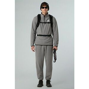 Pantaloni de trening din material fleece cu buzunare Glacier - Gri deschis imagine