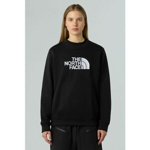Bluza de trening cu decolteu la baza gatului si logo Drew Peak - Alb/Negru imagine