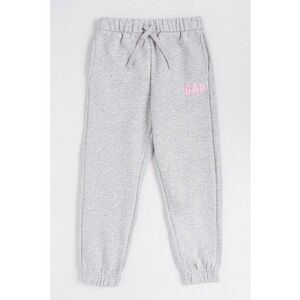 Pantaloni relaxed fit de trening cu talie ajustabila - Gri melange imagine