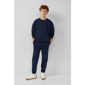 Pantaloni de trening cu snur - Bleumarin imagine