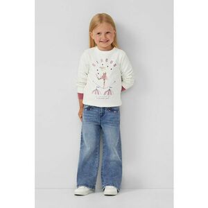Bluza de trening cu imprimeu grafic - Crem imagine