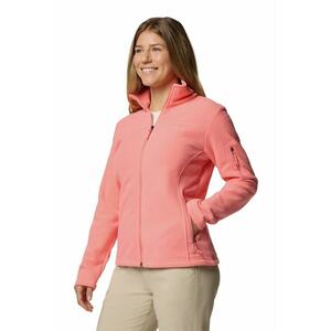 Bluza de trening din fleece cu fermoar - pentru sporturi in aer liber Fast Trek II - Roz pal imagine