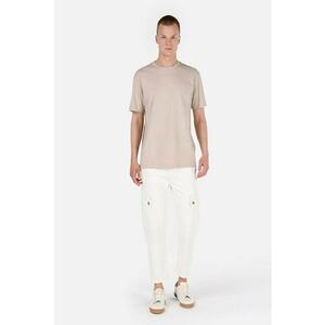Pantaloni cargo crop - Alb imagine