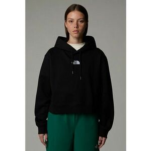 Hanorac crop Essential - Negru imagine