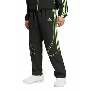 Pantaloni de trening cu benzi contrastante TeamGeist - Negru/Verde lime imagine