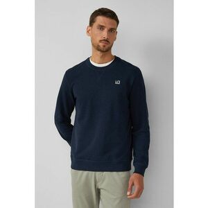 Bluza de trening regular-fit cu aplicatie logo - Bleumarin imagine