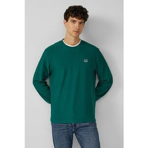 Bluza de trening lejera cu decolteu la baza gatului - Verde englez imagine