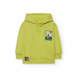 Hanorac cu buzunar kangaroo - Verde fistic imagine