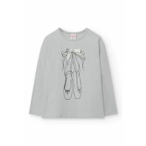 Bluza cu decolteu rotund - Gri imagine