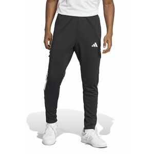 Pantaloni de trening jogger cu logo - Alb/Negru imagine