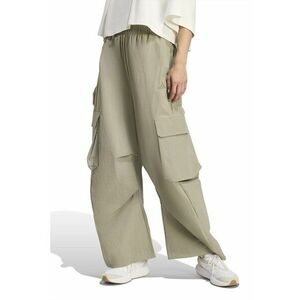 Pantaloni cargo cu croiala ampla - Gri deschis imagine