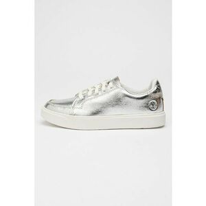 Pantofi sport low-cut de piele Emerson Street - Argintiu imagine