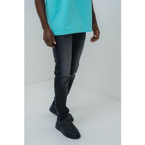 Blugi regular fit de denim - Gri antracit imagine