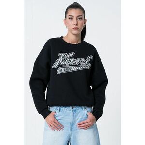 Bluza de trening cu logo - din amestec de bumbac - Negru imagine