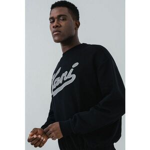 Bluza de trening cu aplicatie logo - Negru imagine