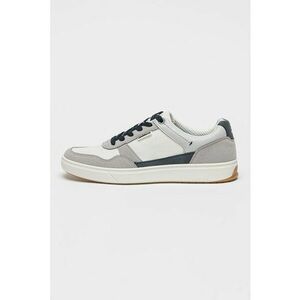 Pantofi sport din material textil Marvin - Alb/Gri/Albastru ultramarin imagine