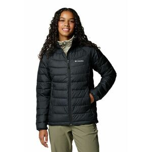 Geaca cu terminatie ajustabila pentru trekking Powder Lite II - Negru imagine