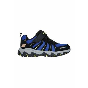 Pantofi sport cu velcro Adventure Waterproof - Negru/Albastru royal imagine