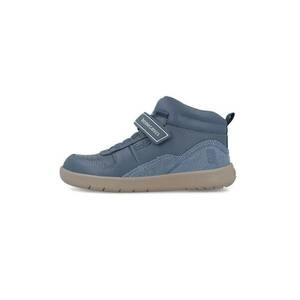 Pantofi sport mid-cut cu velcro - Albastru prafuit imagine