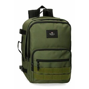 Rucsac cu logo aplicat - Kaki inchis imagine