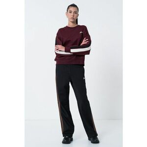 Bluza de trening cu insertii contrastante - Violet tyrian imagine