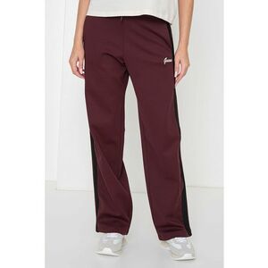 Pantaloni de trening cu insertii contrastante - Violet tyrian imagine