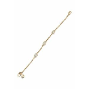 Colier cu cristale - Auriu imagine