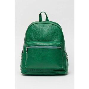 Rucsac de piele ecologica cu tinte - Verde aquamarin imagine