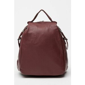 Rucsac de piele ecologica cu barete detasabile - Visiniu imagine