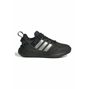 Pantofi sport low-cut cu velcro Mandalorian - Negru/Argintiu imagine