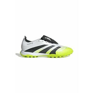 Pantofi Predator cu logo pentru fotbal - Alb/Negru/Verde lime imagine