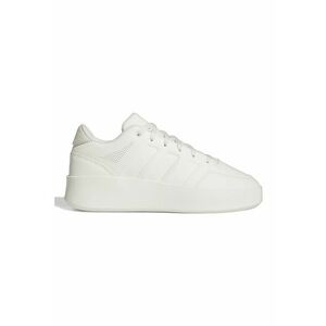 Pantofi sport de piele ecologica Mullaly - Alb murdar imagine