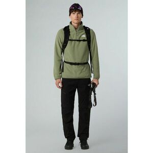 Hanorac din material fleece cu fenta scurta cu fermoar pentru trekking Glacier imagine