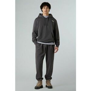 Hanorac relaxed fit din bumbac unisex Flower Dome - Gri inchis imagine