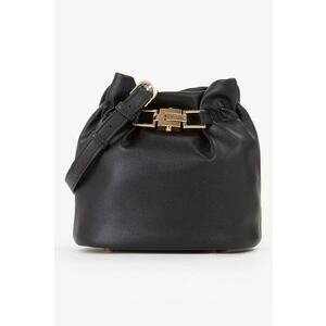 Geanta crossbody de piele ecologica Fedora Re - Negru imagine